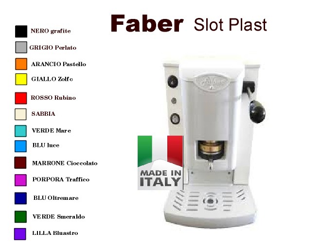 Macchina da caffè Faber Slot Plast